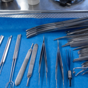 Surgical instrument care: cleaning, sterilising and inspecting.