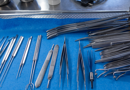 Surgical instrument care: cleaning, sterilising and inspecting.