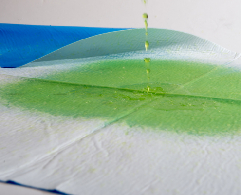 Green operating room - managing spills